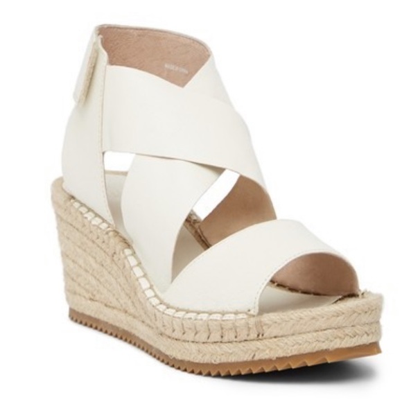 Eileen Fisher Shoes - (Sold) Eileen Fisher Willow Espadrille Wedge Sanda